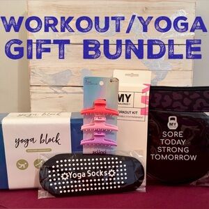 NEW Workout Gift Set with Yoga Accessories